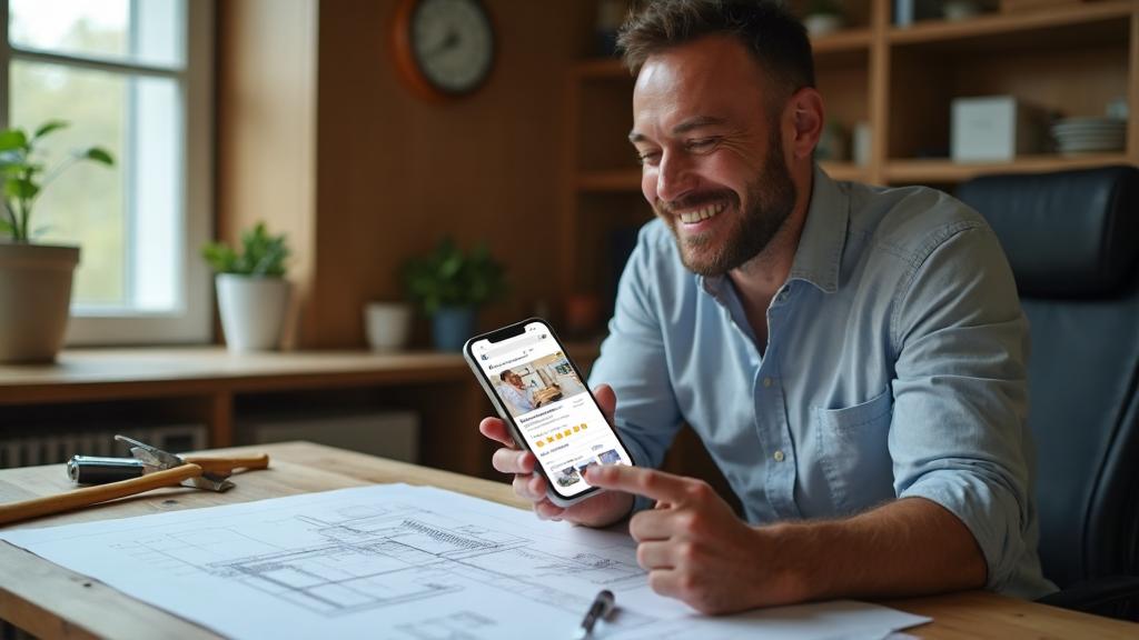 google business pour artisan entreprise du batiment et habitat